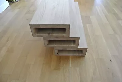 £199 • Buy Oak Stair Treads For Floating Staircase - Untreated
