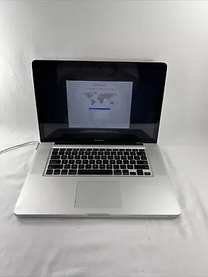 Apple Macbook Pro A1286 2009 15  Core 2 DUO P8700 2.53GHz 4GB 250GB HDD | Good • $59.99