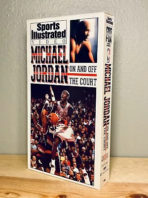 VHS Tape Michael Jordan On And Off The Court By Sports Illustrated NBA 1993 • $7