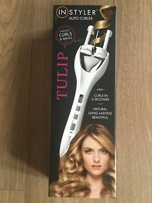 Tulip In Styler Auto Curler - New In Box - Curls In 3 Seconds • £29.95