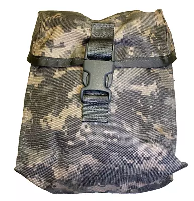 New Us Army Military Issue Acu Molle 200 Round Saw Ammo Pouch Gp First Aid Ifak • $15.90