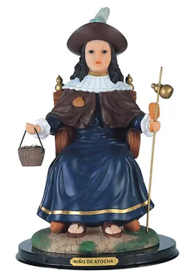 $44.99 • Buy 8.5” Inch Santo Niño De Atocha Infant Resin Statue Figurine Imagen Estatua New