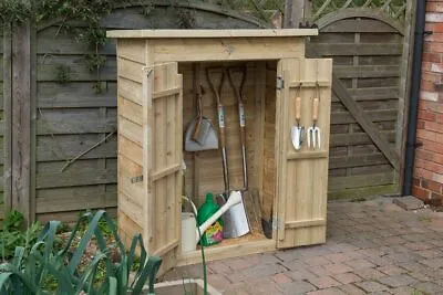 Wooden Garden Pent Tool Store - Forest Outdoor Patio Storage - Pressure Treated • £139.99