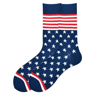 Sport Socks American Flag Patriotic USA Freedom 2 Pairs • $8.49