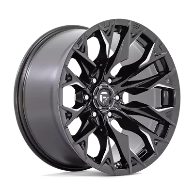 Fuel Off-Road 22x10 Wheel Gloss Black Milled D803 FLAME 6x135 -18mm Aluminum Rim • $547