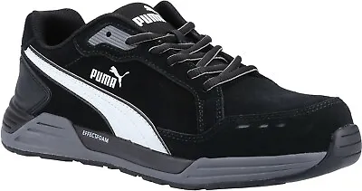 Puma Airtwist Low S3 Black Composite Toe/midsole Work Safety Trainers Shoes • £86.85