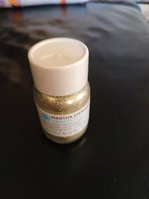 NEW Martha Stewart Crafts Florentine Gold Coarse Glitter; 1.5 Oz. • $5