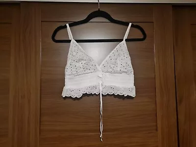 Intimissimi White Soft Bralette Size 34C/75C Used Once Perfect Condition.  • £7.50