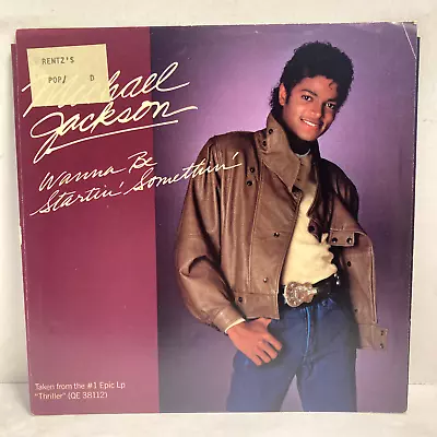 Michael Jackson - Wanna Be Startin' - 45 Picture Sleeve Only - No Record - 7  • $2.70