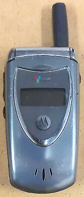 Motorola V Series V60t Color - Silver ( AT&T ) Very Rare TDMA Flip Phone • $59.49