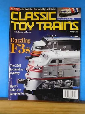 Classic Toy Trains 1998 July Atlas O Switches Bascule Bridge MTH Trolley F3s • $4