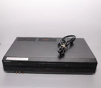 Sony SLV-D281P DVD VCR Combo Classic Black - No Remote + TESTED WORKS Classic • $53.99