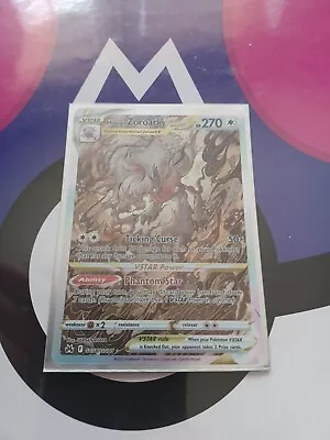 Pokémon TCG Hisuian Zoroark Vstar Crown Zenith: Galarian Gallery Gg56/Gg70... • £0.01