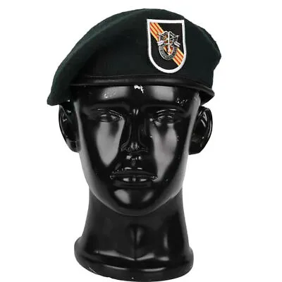 Vietnam War Us Army 5th Special Forces Group Black Green Beret Hat • $18.99