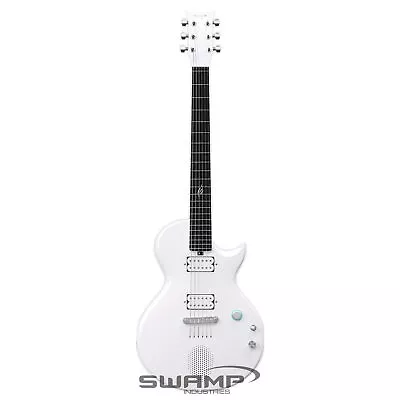 Enya Nova Go Sonic Electric Guitar - 30W Speaker Carbon Fibre App - White • $599.99