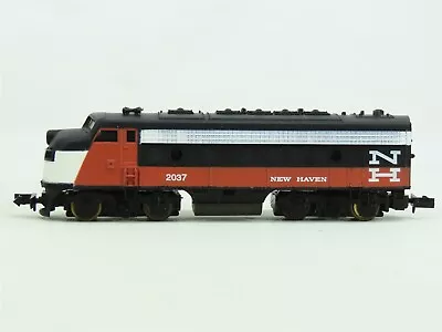 N Scale Life-Like NH New Haven EMD F7A Diesel Locomotive #2037 • $69.95