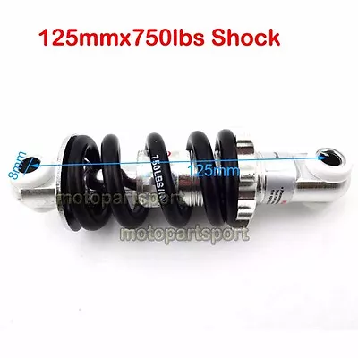 125mm 750LBS Rear Suspension Shock Spring 47cc 49cc Pocket Dirt Mini Bike ATV • $16.95