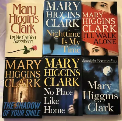 VINTAGE Lot Of 6 Mary Higgins Clark Books EXCELLENT • $13.99