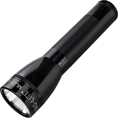 Mag-Lite ML25IT Xenon Black 6.63  Aluminum Flashlight 86026 • $28.85