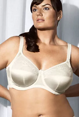 Elomi Kristie Soft Cup Side Support Bra ELM5850 - IVORY - 42-52 C-H Cup • $24.99