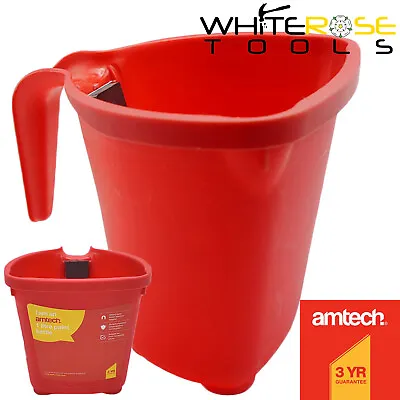 £5.99 • Buy Amtech Paint Kettle Pot With Magnetic Brush Holder Painting Decorating Bucket