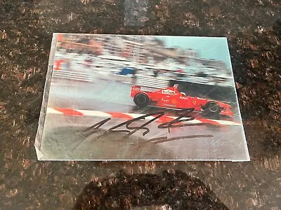 Michael Schumacher Signed Photo 1998 Ferrari F300 Monaco “rain” • $69