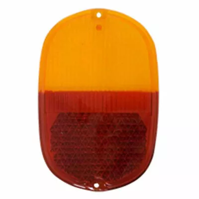 Tail Light Lens Only VW Type-2 Bus 1962-1971 Amber/Red Each - EMPI 98-8617-B • $15.95