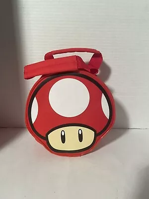 NINTENDO Super Mario Bros. Toad Mushroom Insulated Lunch Bag OFFICIAL • $8.80