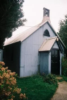 Photo 6x4 Dottery: Church Of St. Saviour One Of Two Corrugated Tin Church C2001 • £2