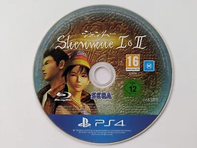 Shenmue 1 & 2 - PlayStation 4 (PS4) | DISC ONLY VGC • $34.95