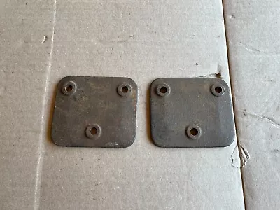 1928 1929 Model A Ford Motor Mount Frame Plates Original W/ Part# Marc  • $20