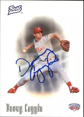 1996 Best Autographs #NNO Davey Coggin Martinsville Phillies C11761  • $1.25