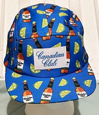 CANADIAN CLUB Snapback Cap 5 Panel Promo CC Collectable Adjustable PROMO - VGC • $24.95