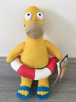 20th Century Fox Film - The Simpsons - Homer (Swim) - Plush Figure - Size 22 Cms • £12.50