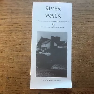 1985 Presteigne Radnorshire River Walk Leaflet • £1.25