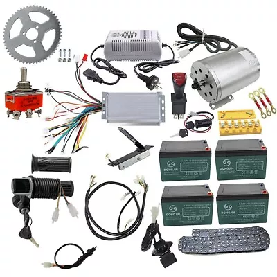 48V 1800W Electric Brushless Motor Kit For Scooter ATV QuadBuggy Go Kart Golf • $43.11