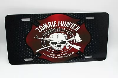 Zombie Hunter Assault Vehicle Response Team Metal Car Novelty License Plate  • $14.95