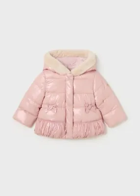 Mayoral Puffed Fur Trimmed Hooded Jacket36 Months NWT • $41.99