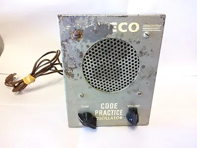 Vintage 1950's Ameco Code Practice Oscillator Powers On • $30