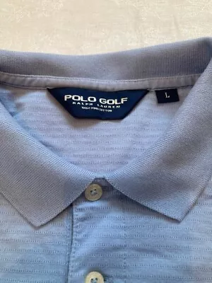 Polo Golf Ralph Lauren Men's Polo Shirt Light Blue L (NK45) • £15