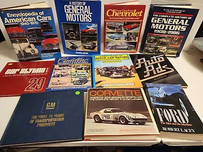 Corvette GM Classic Car Restoration Coffee Table Books Magazines Guides Huge Lot • $99