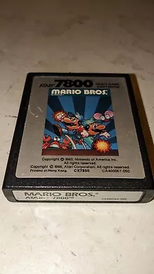 Mario Bros. (Atari 7800 1987) CX7850 Tested Working • $49.99