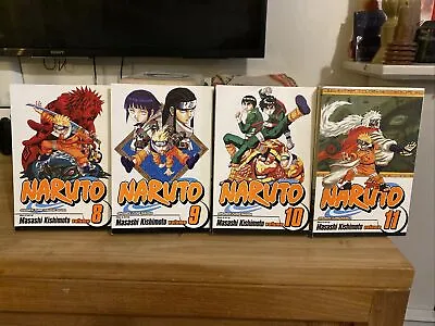 Naruto Volumes 8 To 11 Bundle • £13.50