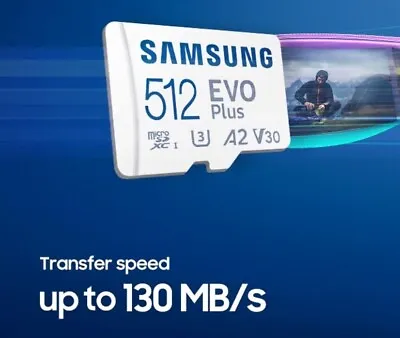 £1.99 • Buy Samsung Evo + 64 128 256 512GB Micro SD SDXC Class 10 Memory Card U3 A2 130MB/S