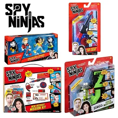 £13.69 • Buy Spy Ninjas | Fun Action Figures Roleplay Accessory Kits | Project Zorgo Chad Vy