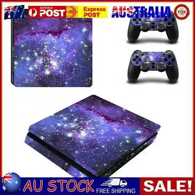 $11.39 • Buy Skin Sticker For PS4 Slim Decal For Sony Playstation 4 Slim Console Controller