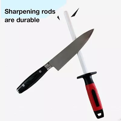 £13.99 • Buy Kitchen 10'' Ceramic Knife Sharpening Rod Sharpener Sharpening Steel For Knife