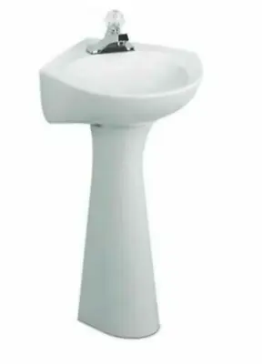 American Standard 0028.000 Pedestal Base Only (Sink Sold Separate) - White • $35.25