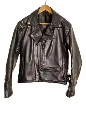 VANSON #26 Double Riders Jacket 38 Leather Black • $693.01