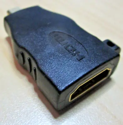 Micro HDMI Male To HDMI Female Adapter Converter 4K • $4.99
